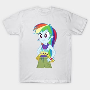 Boho-chic Rainbow Dash T-Shirt